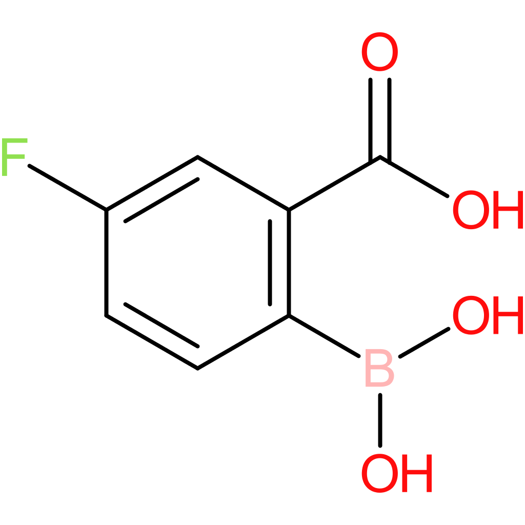 2-Borono-5-fluorobenzoic acid