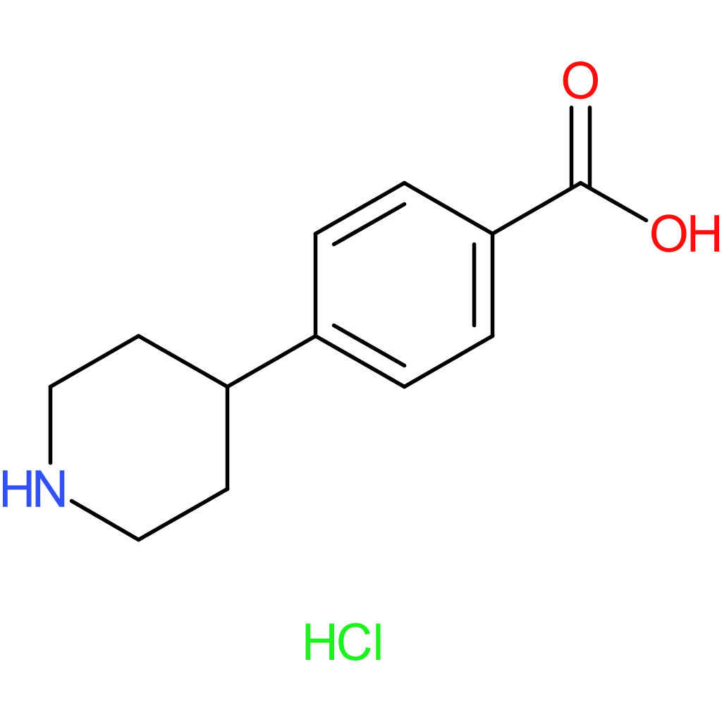 4-(Piperidin-4-yl)benzoic acid hydrochloride