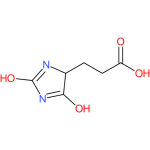 3-(2,5-Dioxoimidazolidin-4-yl)propanoic acid