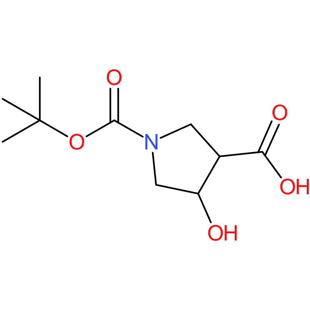 1-[(Tert-Butoxy)Carbonyl]-4-Hydroxypyrrolidine-3-Carboxylic Acid