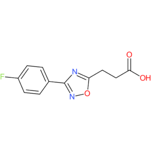 3-[3-(4-fluorophenyl)-1,2,4-oxadiazol-5-yl]propanoic acid AldrichCPR