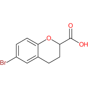6-Bromo-3,4-dihydro-2H-1-benzopyran-2-carboxylic acid