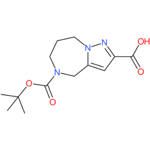 5-(Tert-Butoxycarbonyl)-5,6,7,8-Tetrahydro-4H-Pyrazolo[1,5-A][1,4]Diazepine-2-Carboxylic Acid