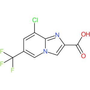 8-Chloro-6-(trifluoromethyl)imidazo[1,2-a]pyridine-2-carboxylic Acid
