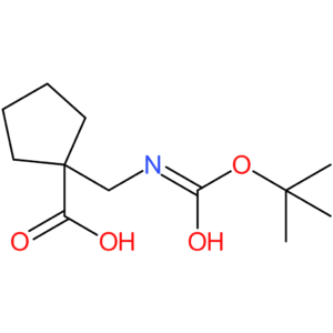 1-(((tert-Butoxycarbonyl)amino)methyl)cyclopentanecarboxylic acid
