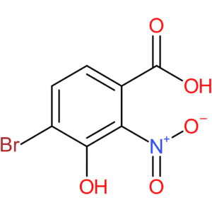 4-Bromo-3-hydroxy-2-nitrobenzoic acid