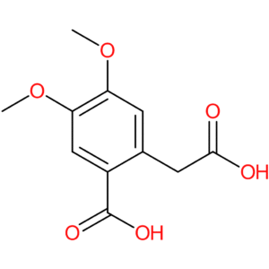2-(carboxymethyl)-4,5-dimethoxybenzoic acid