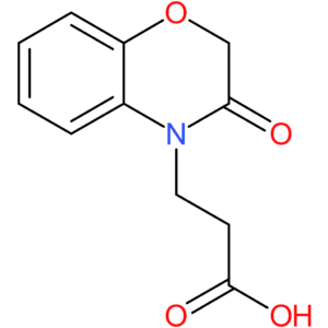 2,3-Dihydro-3-oxo-4H-1,4-benzoxazine-4-propionic acid