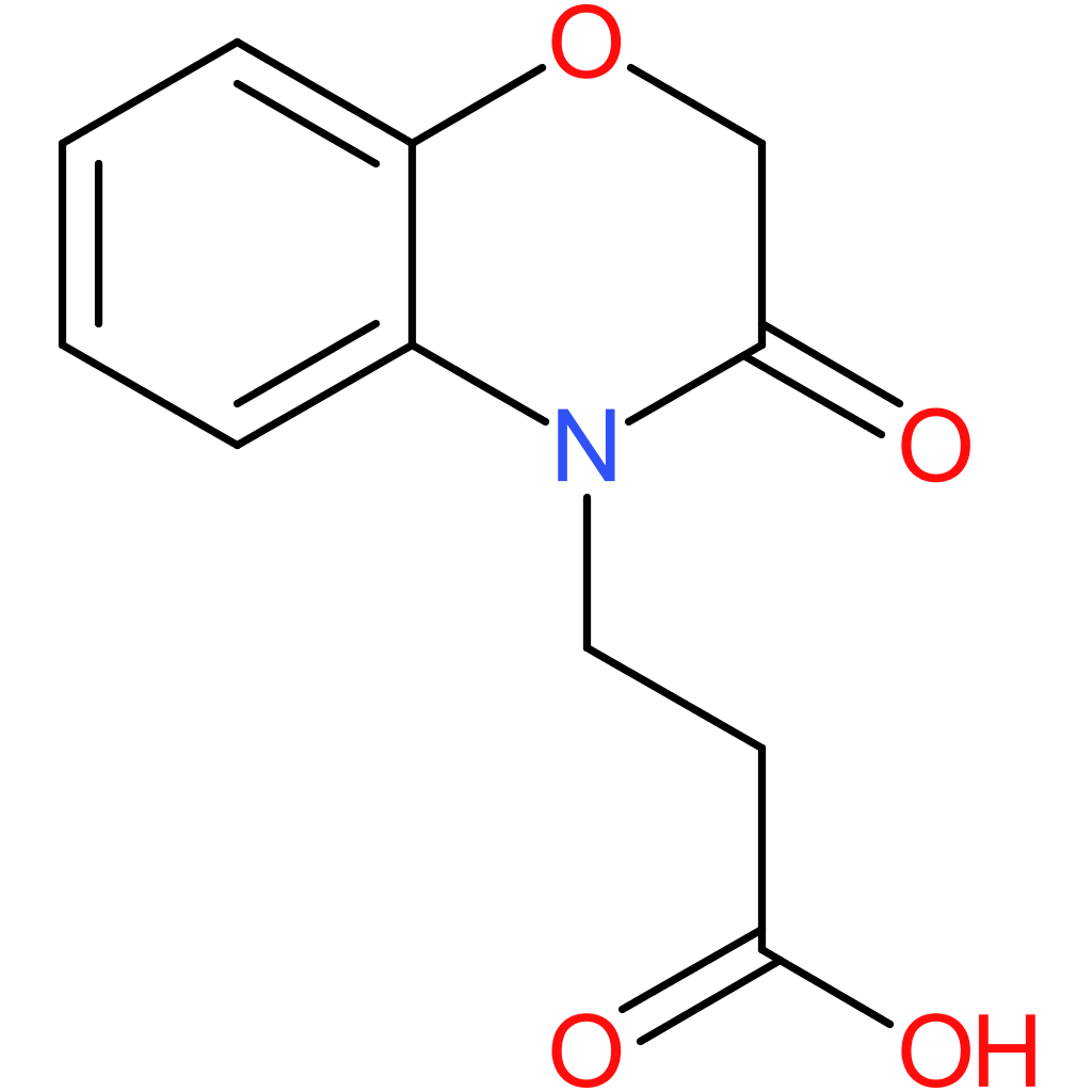 2,3-Dihydro-3-oxo-4H-1,4-benzoxazine-4-propionic acid