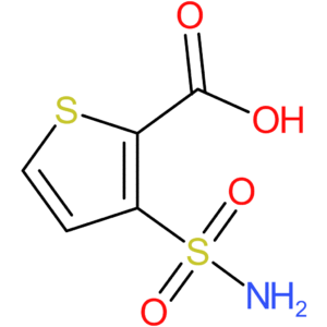 3-(aminosulfonyl)-2-thiophenecarboxylic acid