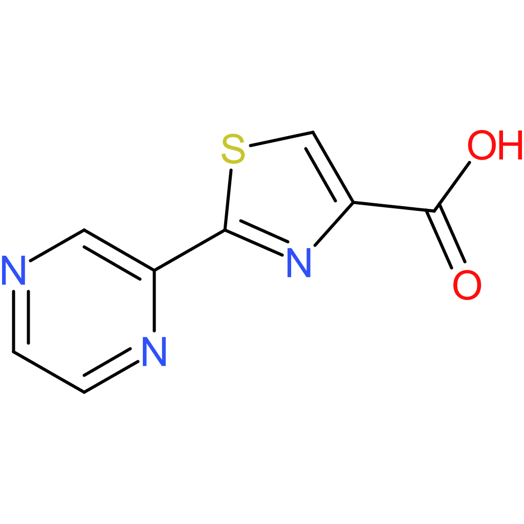 2-pyrazin-2-yl-1,3-thiazole-4-carboxylic acid