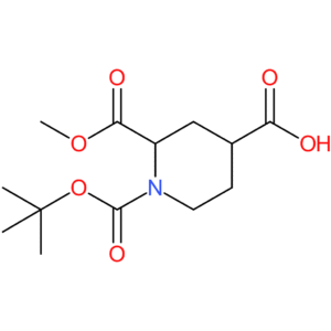 1-(tert-Butoxycarbonyl)-2-(methoxycarbonyl)-piperidine-4-carboxylic acid