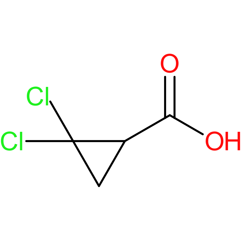 2,2-Dichlorocyclopropane-1-carboxylic acid