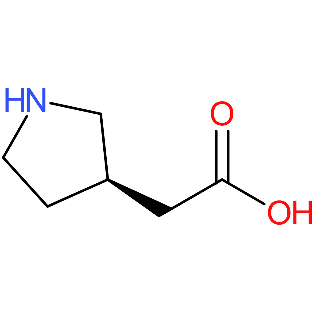 (R)-2-(Pyrrolidin-3-yl)acetic acid