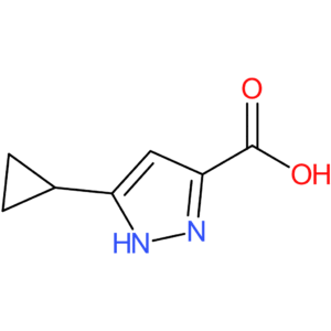 3-Cyclopropyl-1H-pyrazole-5-carboxylic acid