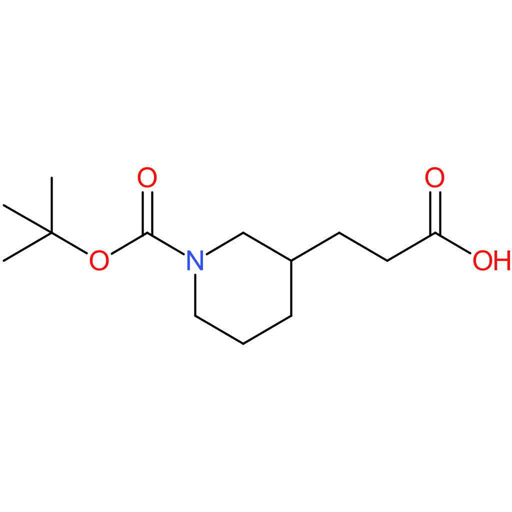 3-(1-(tert-Butoxycarbonyl)piperidin-3-yl)propanoic acid