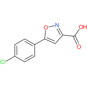 5-(4-Chlorophenyl)isoxazole-3-carboxylic acid