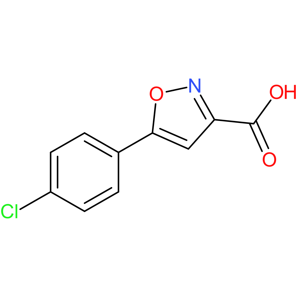 5-(4-Chlorophenyl)isoxazole-3-carboxylic acid