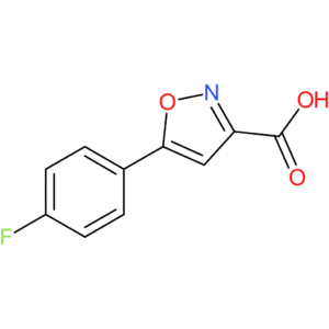 5-(4-Fluorophenyl)isoxazole-3-carboxylic acid
