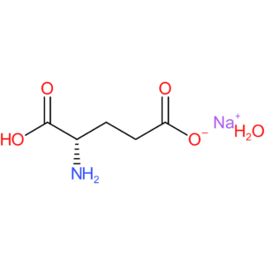 Sodium (S)-2-amino-4-carboxybutanoate hydrate