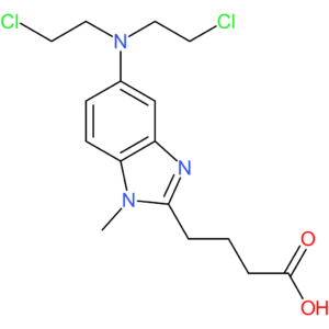 4-(5-(Bis(2-chloroethyl)amino)-1-methyl-1H-benzo[d]imidazol-2-yl)butanoic acid
