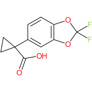 1-(2,2-Difluorobenzo[d][1,3]dioxol-5-yl)cyclopropanecarboxylic Acid