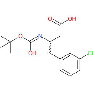 (S)-3-((tert-Butoxycarbonyl)amino)-4-(3-chlorophenyl)butanoic acid
