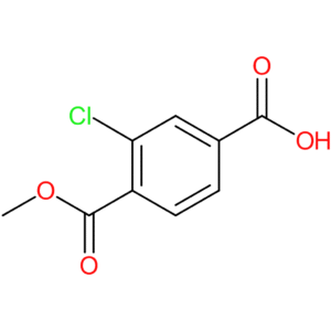 3-Chloro-4-(methoxycarbonyl)benzoic acid