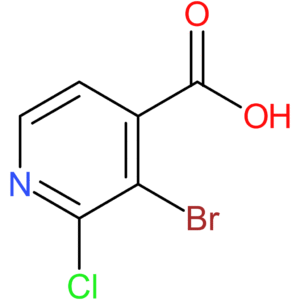 3-Bromo-2-chloropyridine-4-carboxylic acid