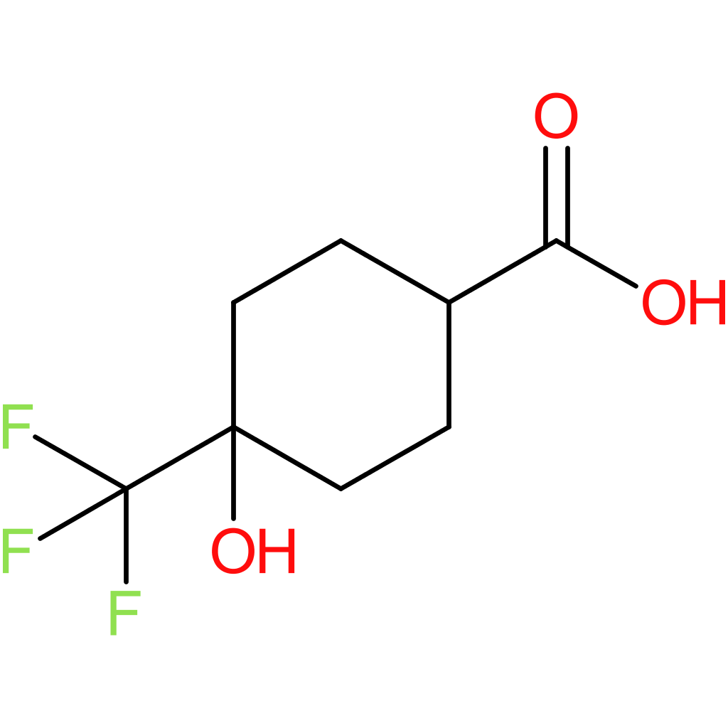 4-Hydroxy-4-(trifluoromethyl)cyclohexanecarboxylic acid