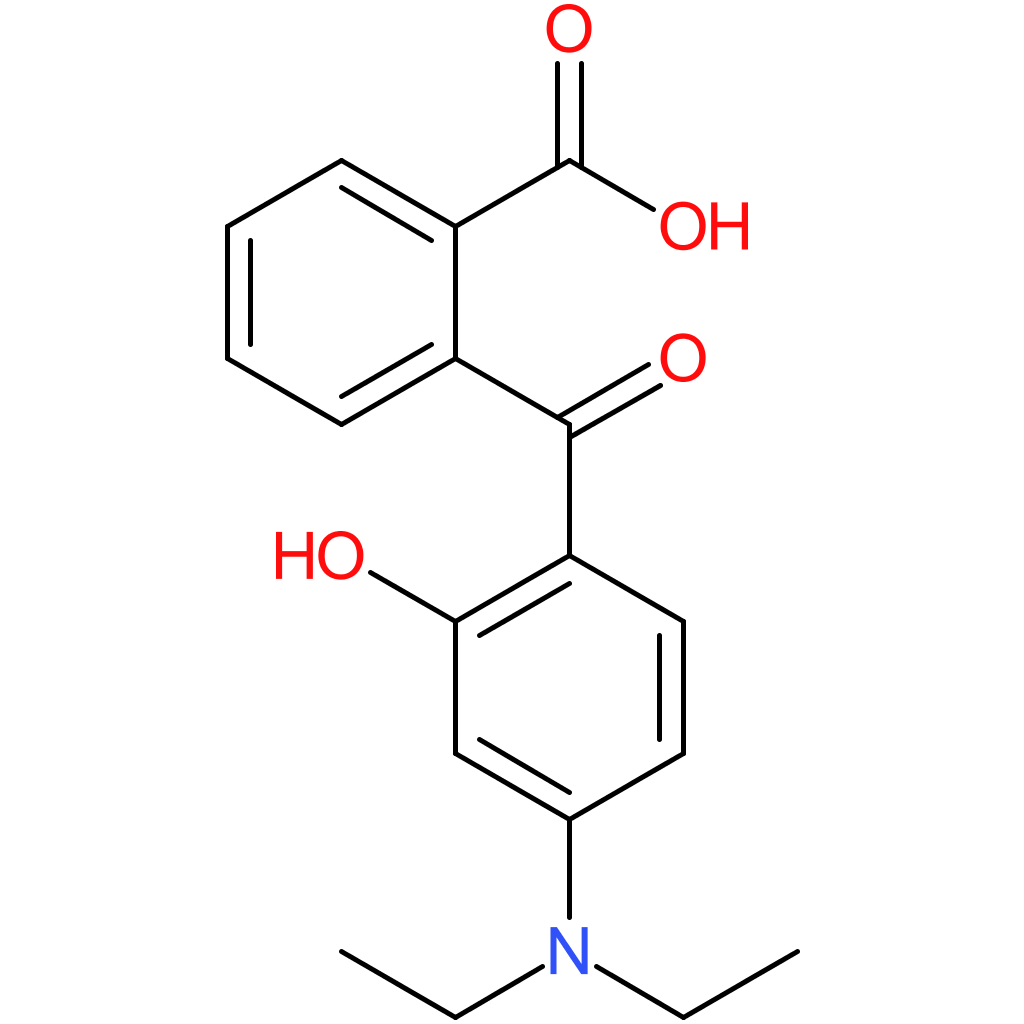 2-(4-(Diethylamino)-2-hydroxybenzoyl)benzoic acid