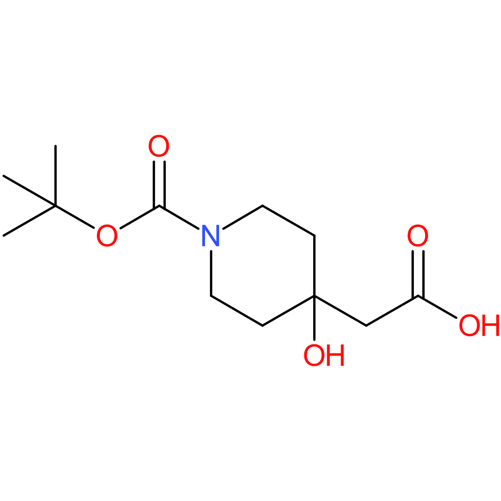 2-(1-(Tert-Butoxycarbonyl)-4-Hydroxypiperidin-4-Yl)Acetic Acid