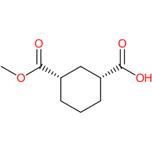 (1R*,3S*)-3-(Methoxycarbonyl)cyclohexanecarboxylic acid