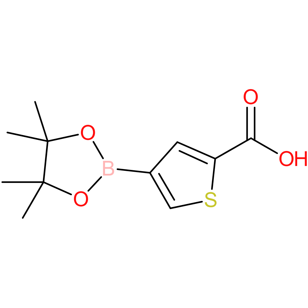 4-(4,4,5,5-Tetramethyl-1,3,2-dioxaborolan-2-yl)thiophene-2-carboxylic acid