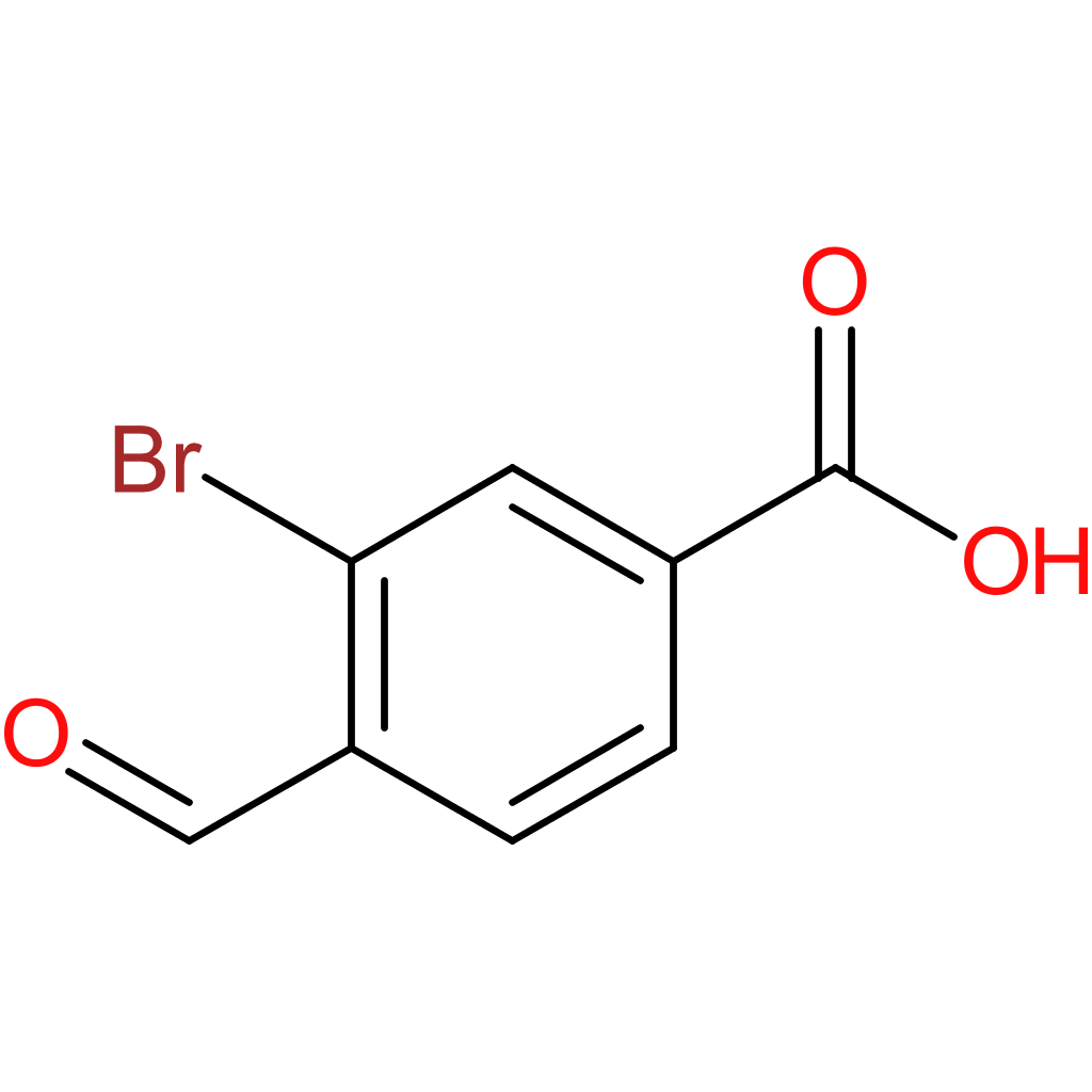 3-Bromo-4-formylbenzoic acid