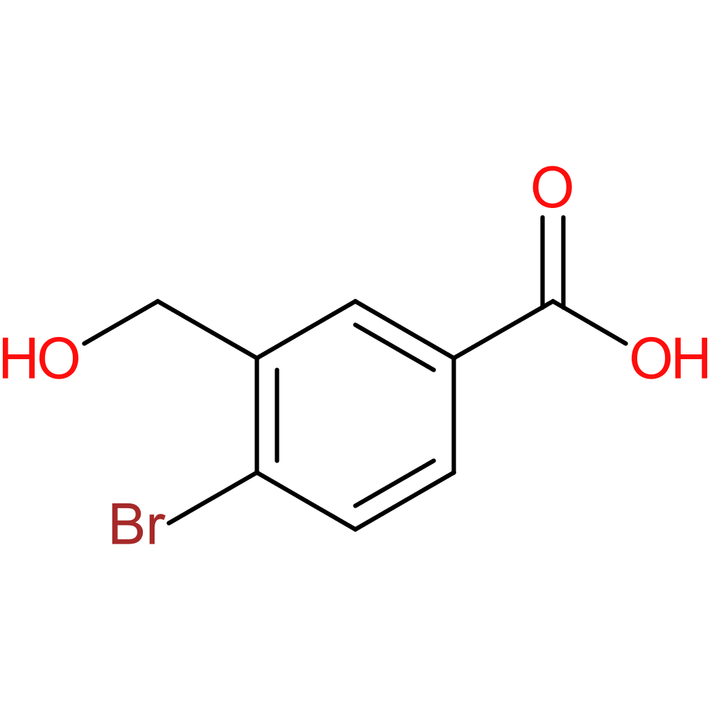 4-Bromo-3-(hydroxymethyl)benzoic acid