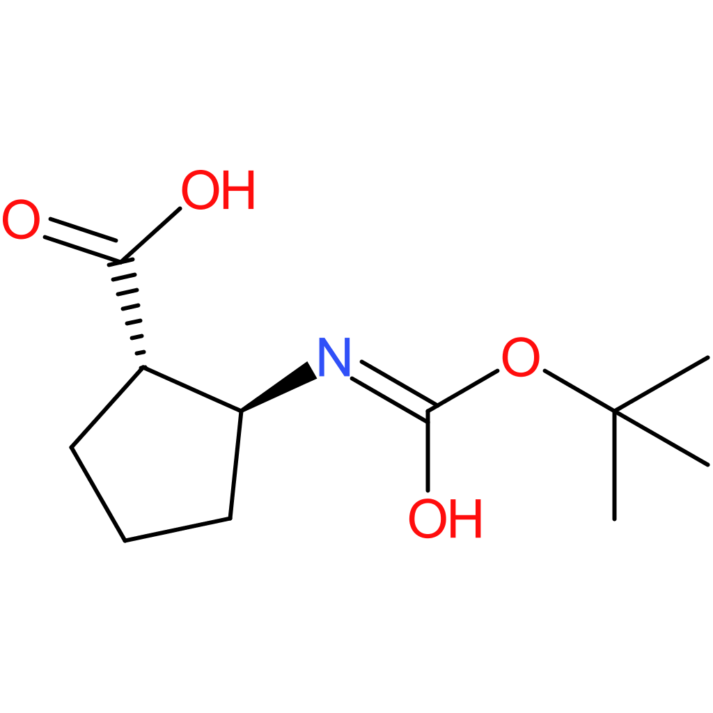 (1S,2S)-2-((tert-Butoxycarbonyl)amino)cyclopentanecarboxylic acid
