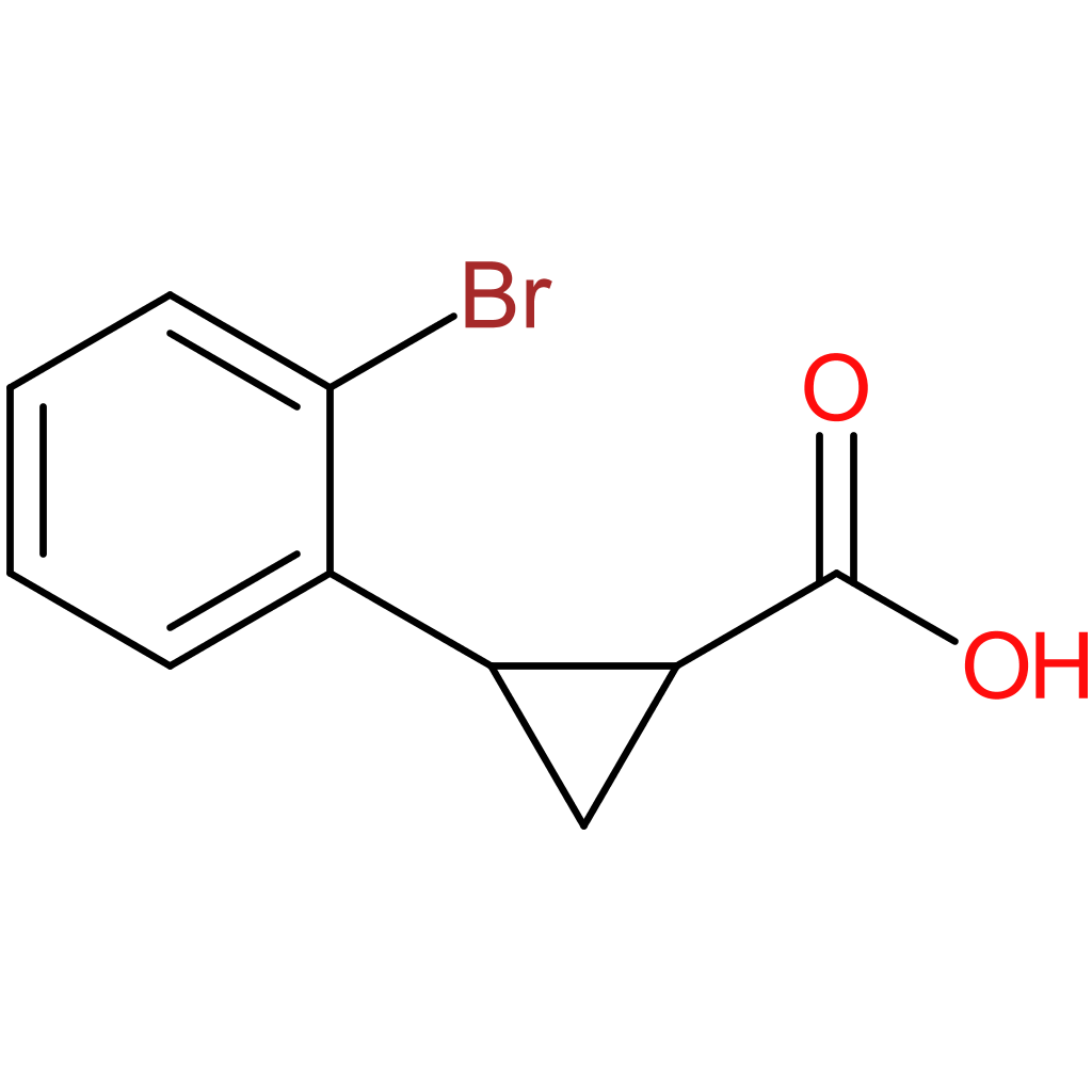 2-(2-Bromophenyl)cyclopropanecarboxylic Acid