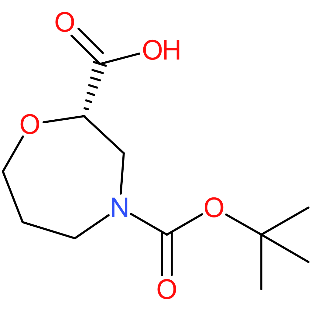 (S)-4-(tert-Butoxycarbonyl)-1,4-oxazepane-2-carboxylic acid