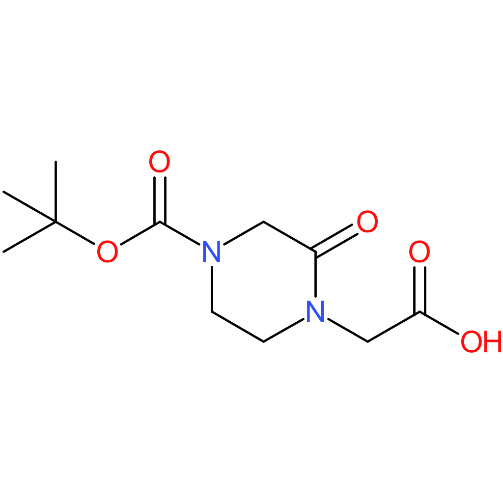 2-Oxo-4-Boc-1-piperazineacetic acid