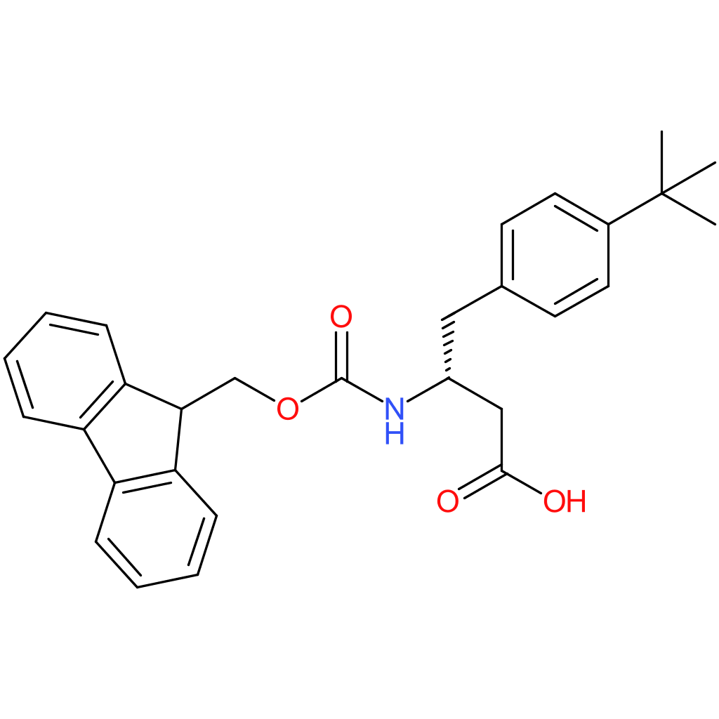 Benzenebutanoicacid, 4-(1,1-dimethylethyl)-b-[[(9H-fluoren-9-ylmethoxy)carbonyl]amino]-,(bR)-