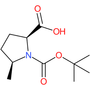 (2S,5S)-1-(tert-Butoxycarbonyl)-5-methylpyrrolidine-2-carboxylic acid