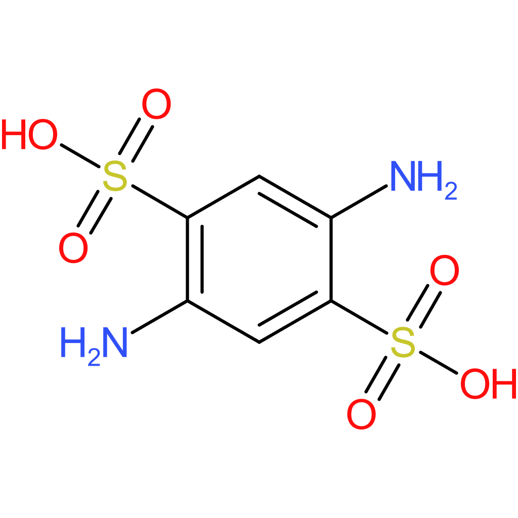 2,5-Diaminobenzene-1,4-disulfonic acid