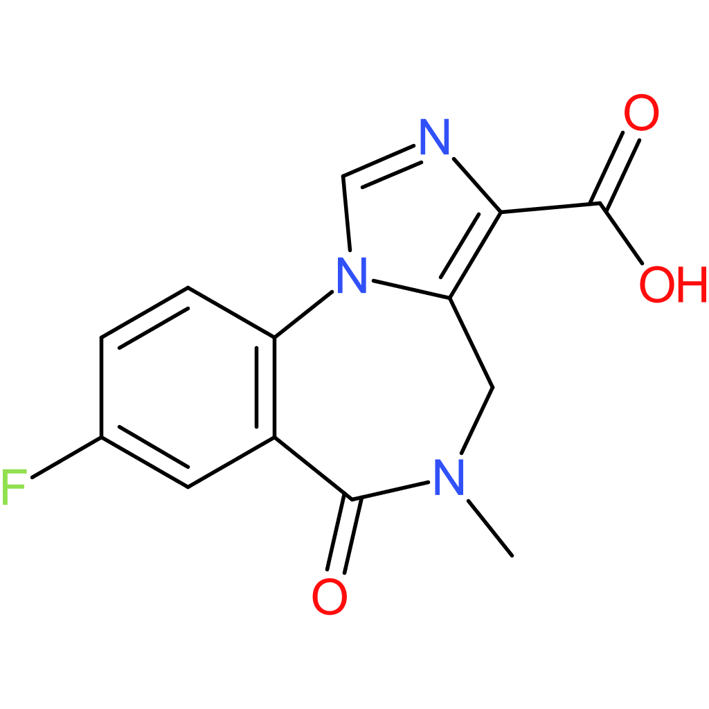 8-Fluoro-5-methyl-6-oxo-5,6-dihydro-4H-benzo[f]imidazo[1,5-a][1,4]diazepine-3-carboxylic acid
