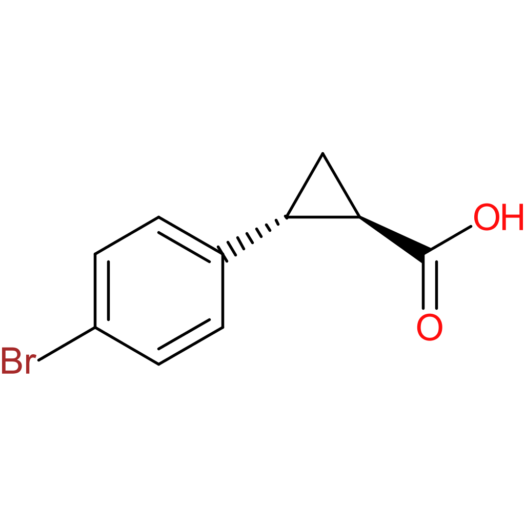 Trans-2-(4-Bromophenyl)Cyclopropanecarboxylic Acid