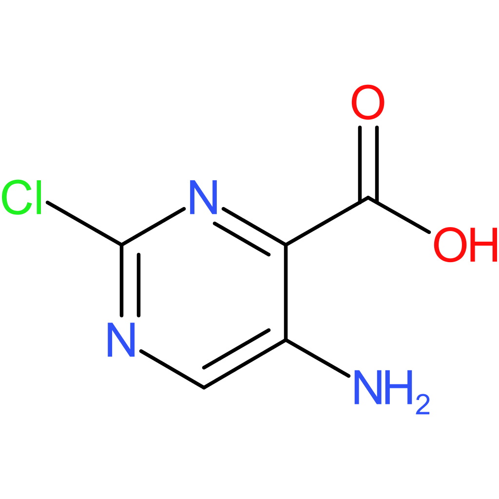 5-amino-2-chloro-pyrimidine-4-carboxylic acid