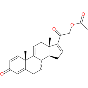 2-((8S,10S,13S,14S)-10,13-Dimethyl-3-oxo-6,7,8,10,12,13,14,15-octahydro-3H-cyclopenta[a]phenanthren-17-yl)-2-oxoethyl acetate