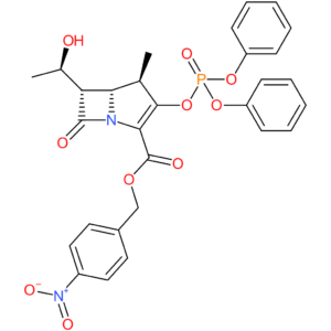 (4R,5R,6S)-4-Nitrobenzyl 3-((diphenoxyphosphoryl)oxy)-6-((R)-1-hydroxyethyl)-4-methyl-7-oxo-1-azabicyclo[3.2.0]hept-2-ene-2-carboxylate