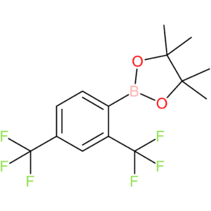2-(2,4-Bis(trifluoromethyl)phenyl)-4,4,5,5-tetramethyl-1,3,2-dioxaborolane