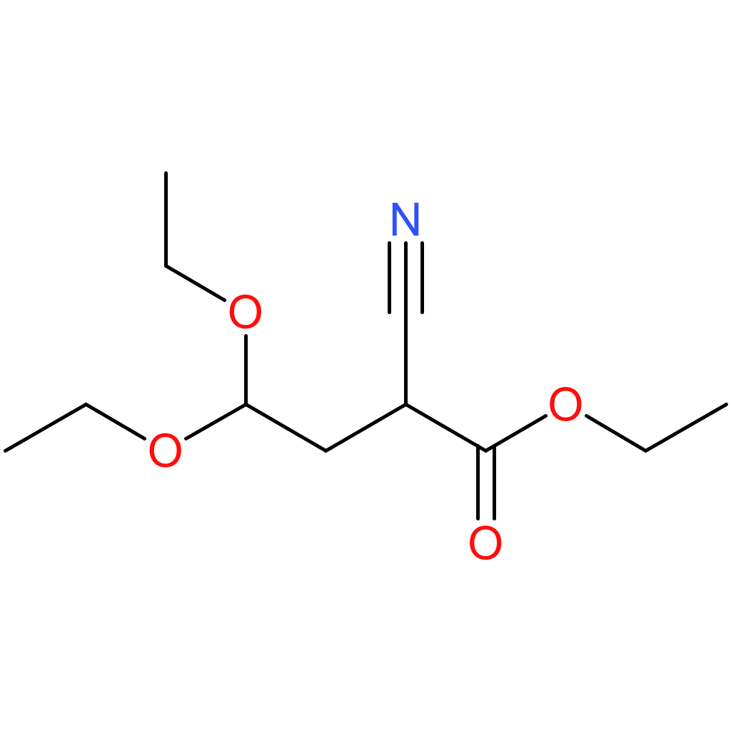 Ethyl 2-cyano-4,4-diethoxybutyrate